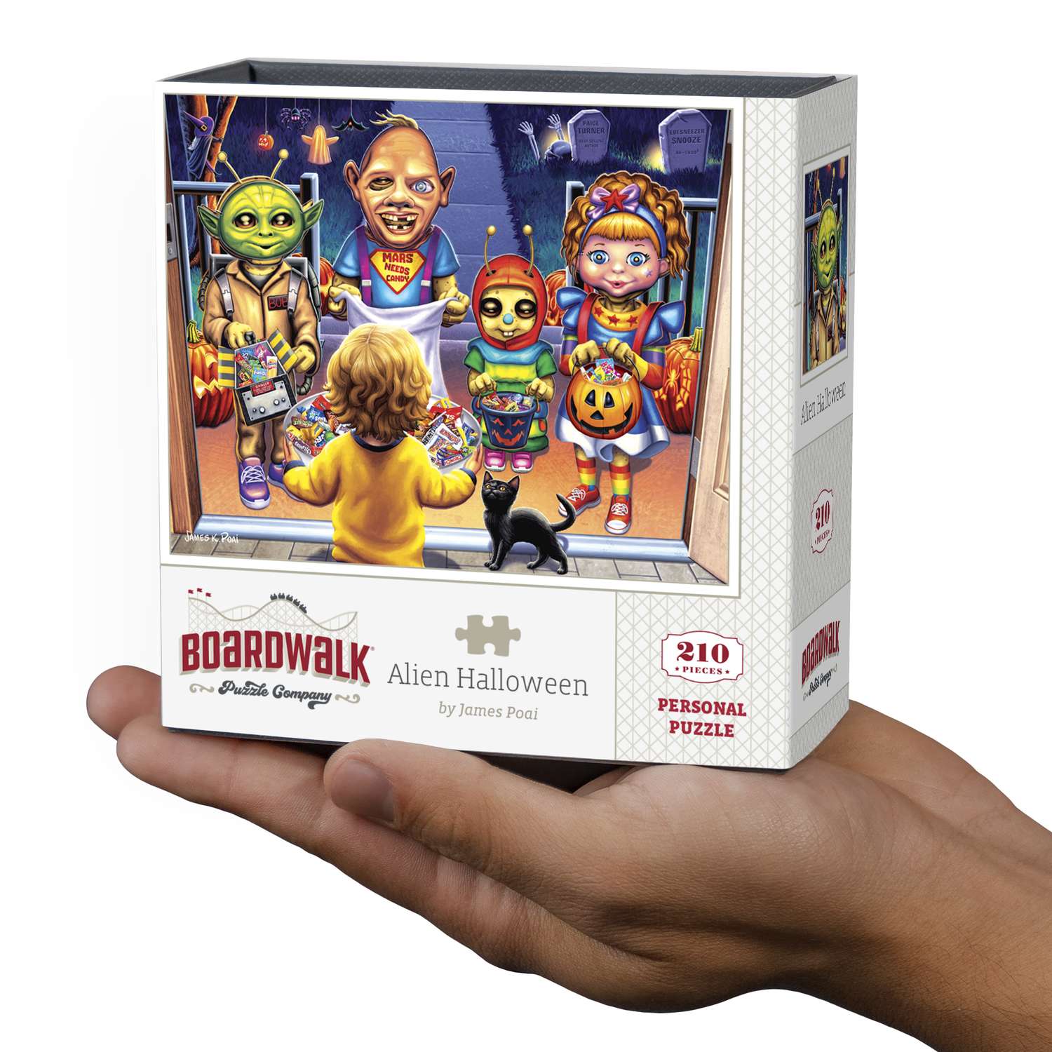 Alien Halloween | 210 Piece Personal Puzzle