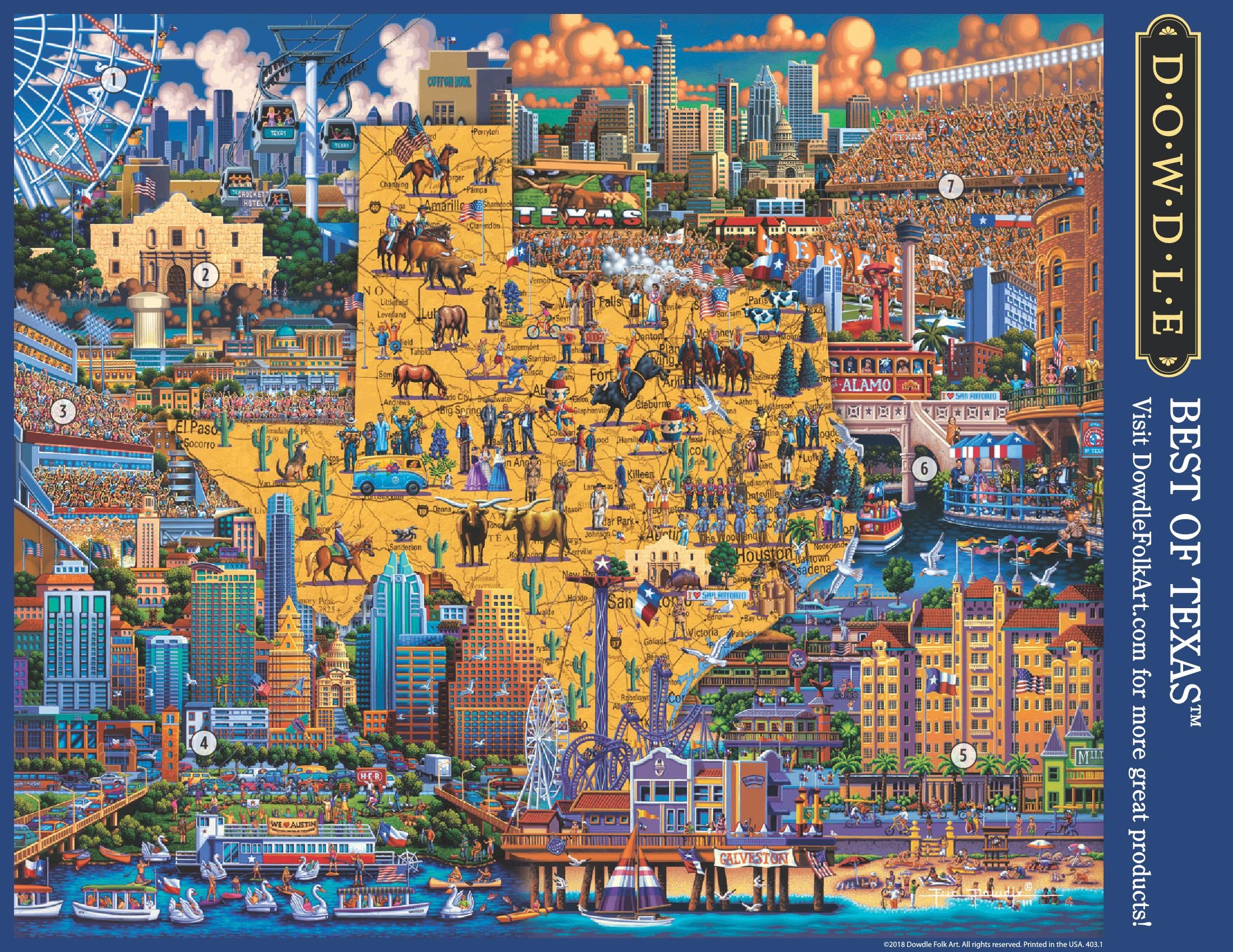 Best of Texas | 1000 Piece