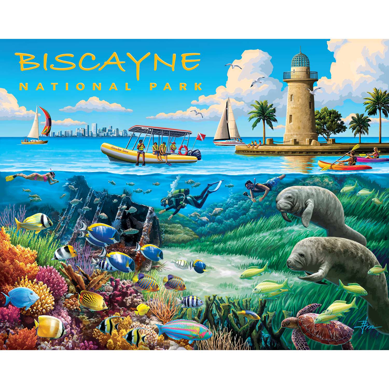 Biscayne | 210 Piece Personal Puzzle