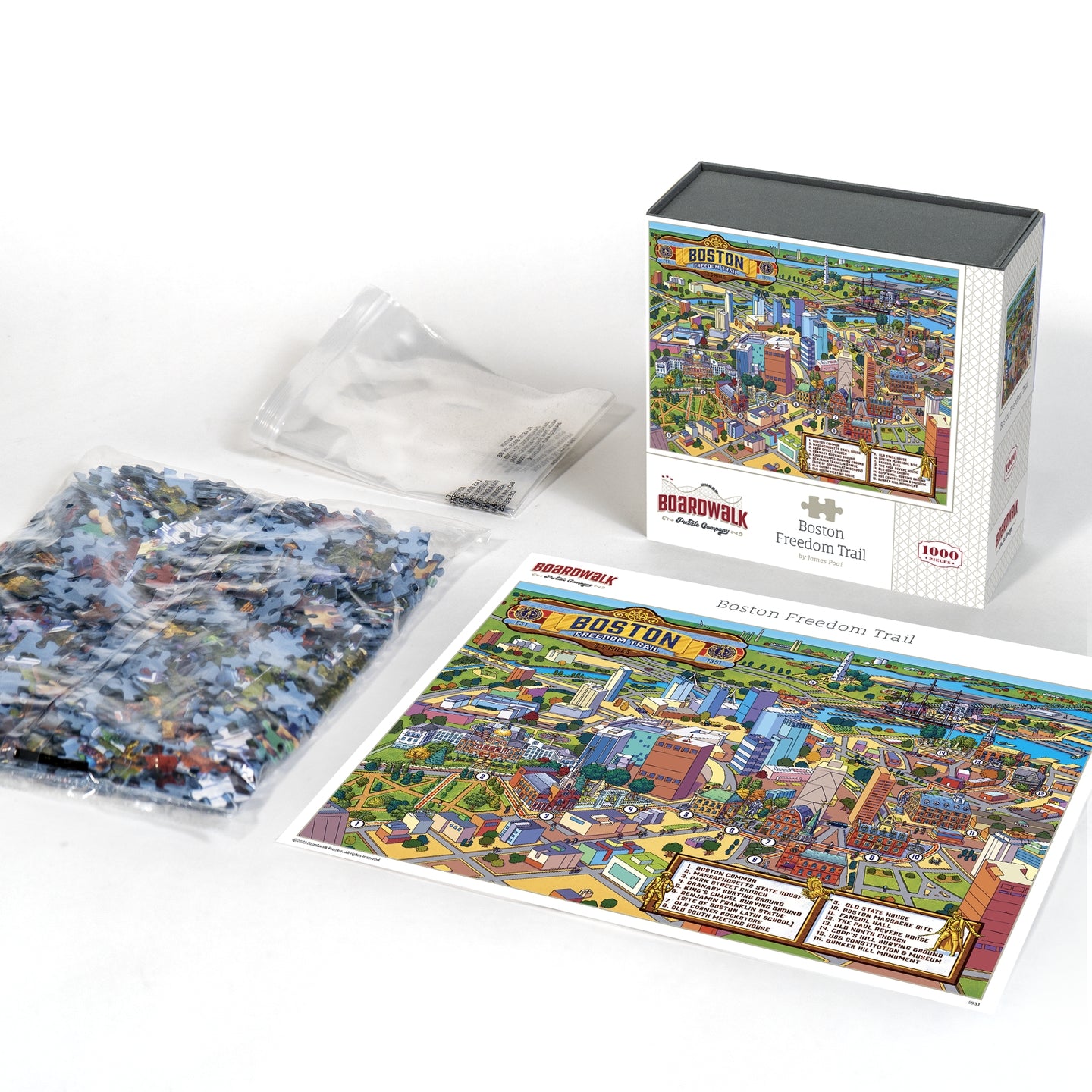 Boston Freedom Trail | 1000 Piece
