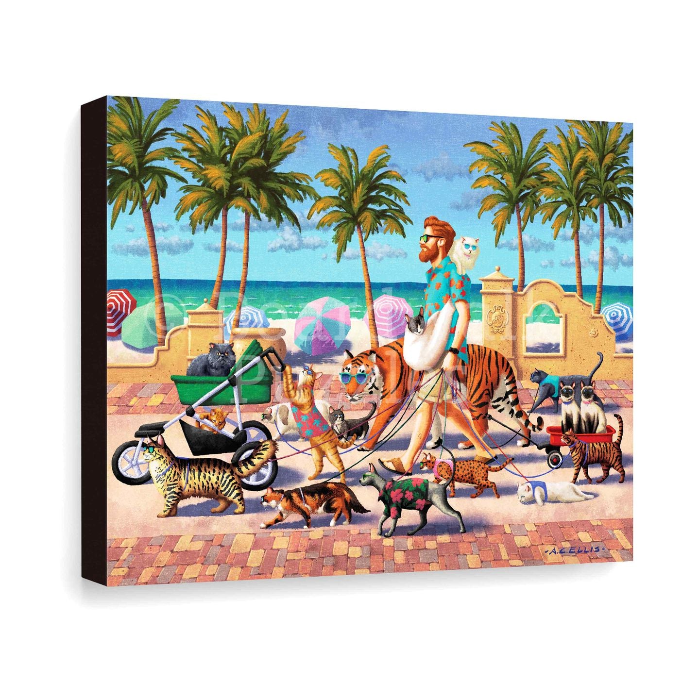 Cat Walker | Boardwalk Fine Art