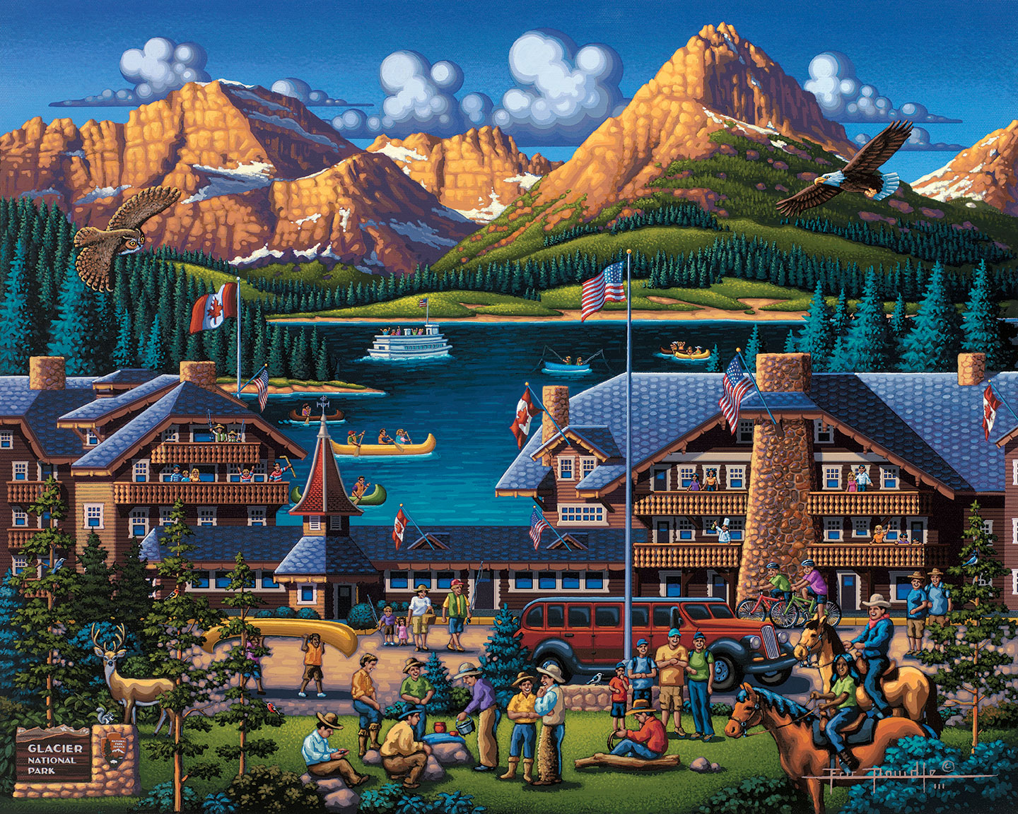 Glacier National Park Fine Art