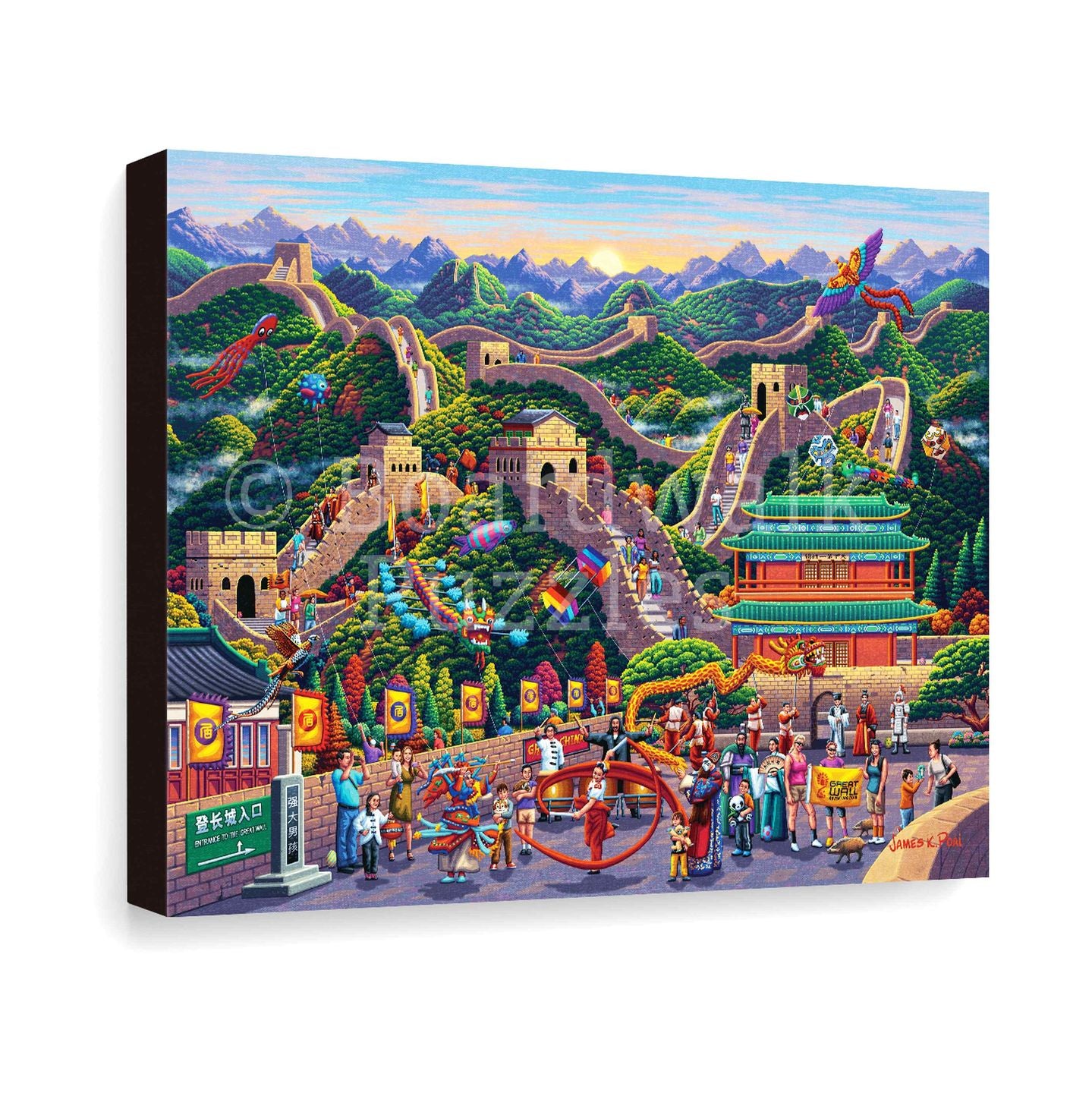 Great Wall of China | Boardwalk Fine Art