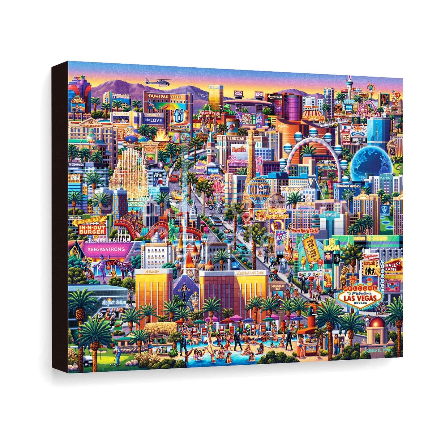 Las Vegas Strip | Boardwalk Fine Art