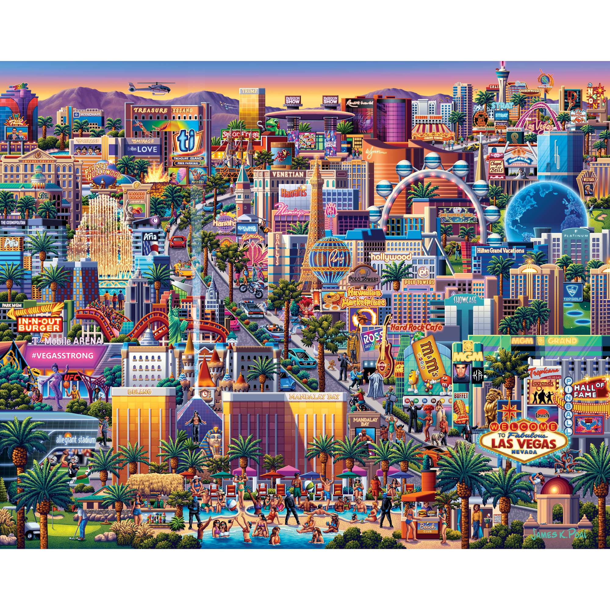 Las Vegas Strip | 500 Piece