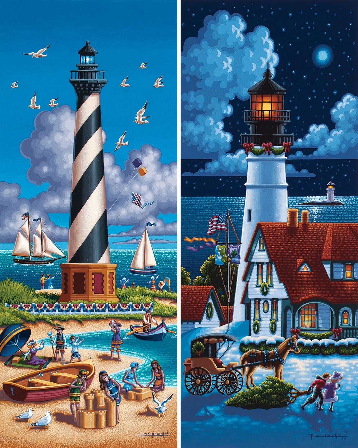 Lighthouses North Fine Art