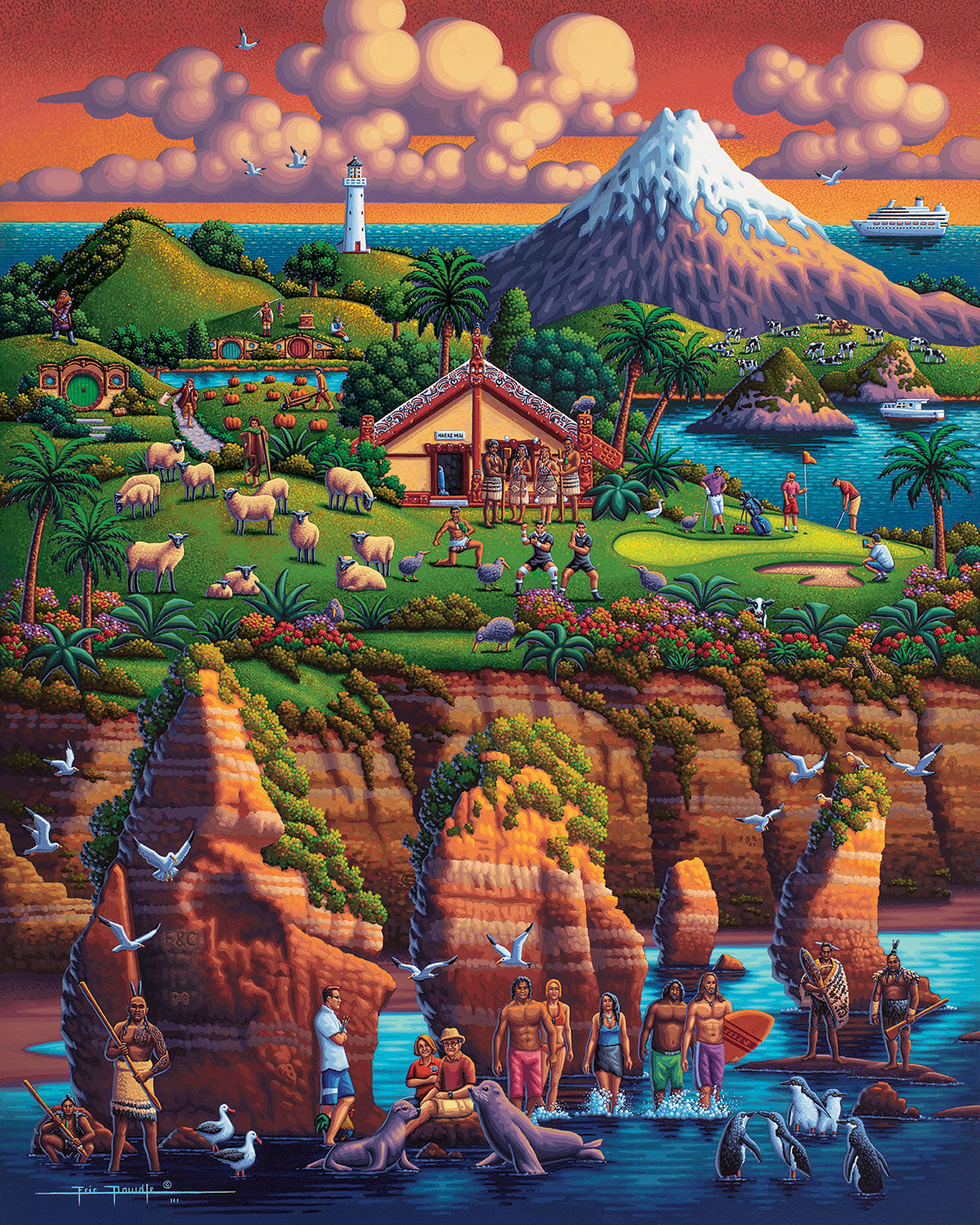 New Zealand North Fine Art