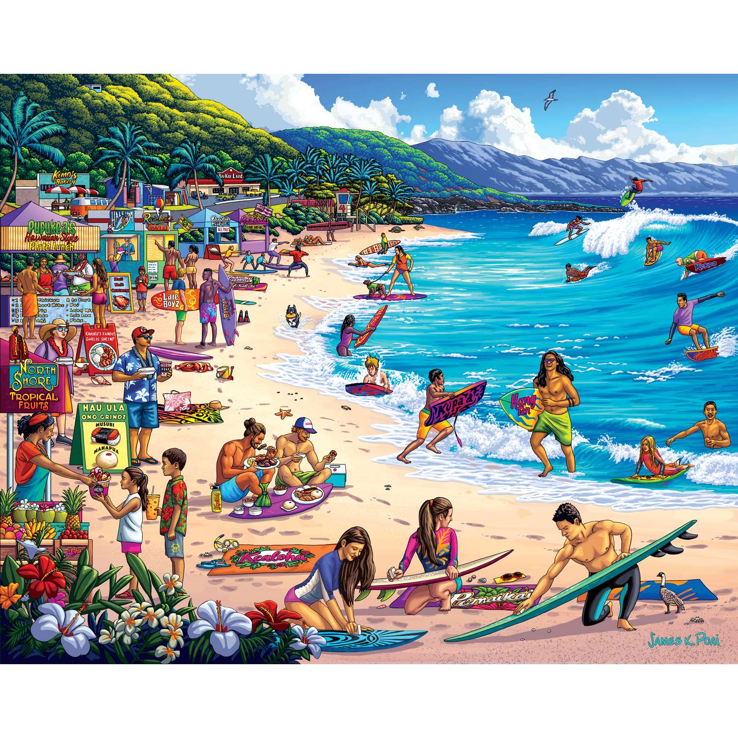 North Shore, Hawaii | 210 Piece Personal Puzzle