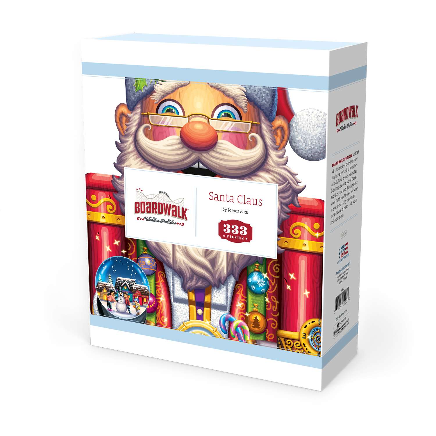 Santa Claus | Luxury Wood Puzzle - Large Size