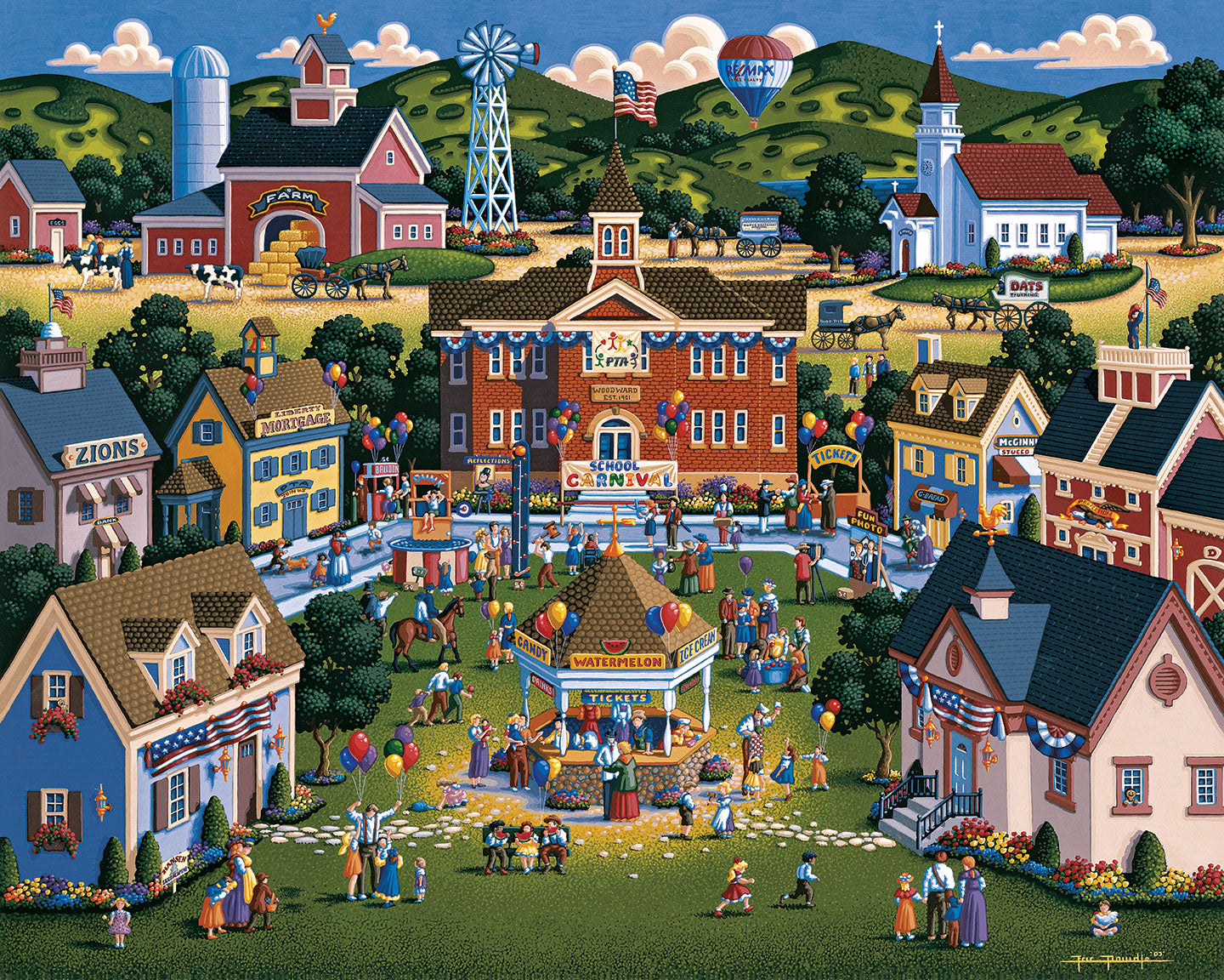 School Carnival Fine Art