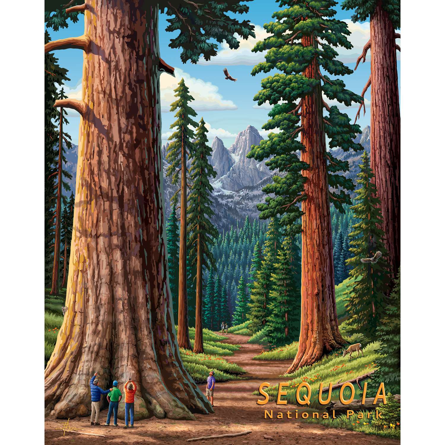 Sequoia National Park | 210 Piece Personal Puzzle