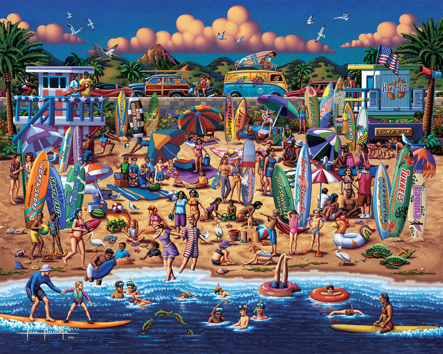 Surfin' USA | Dowdle Fine Art