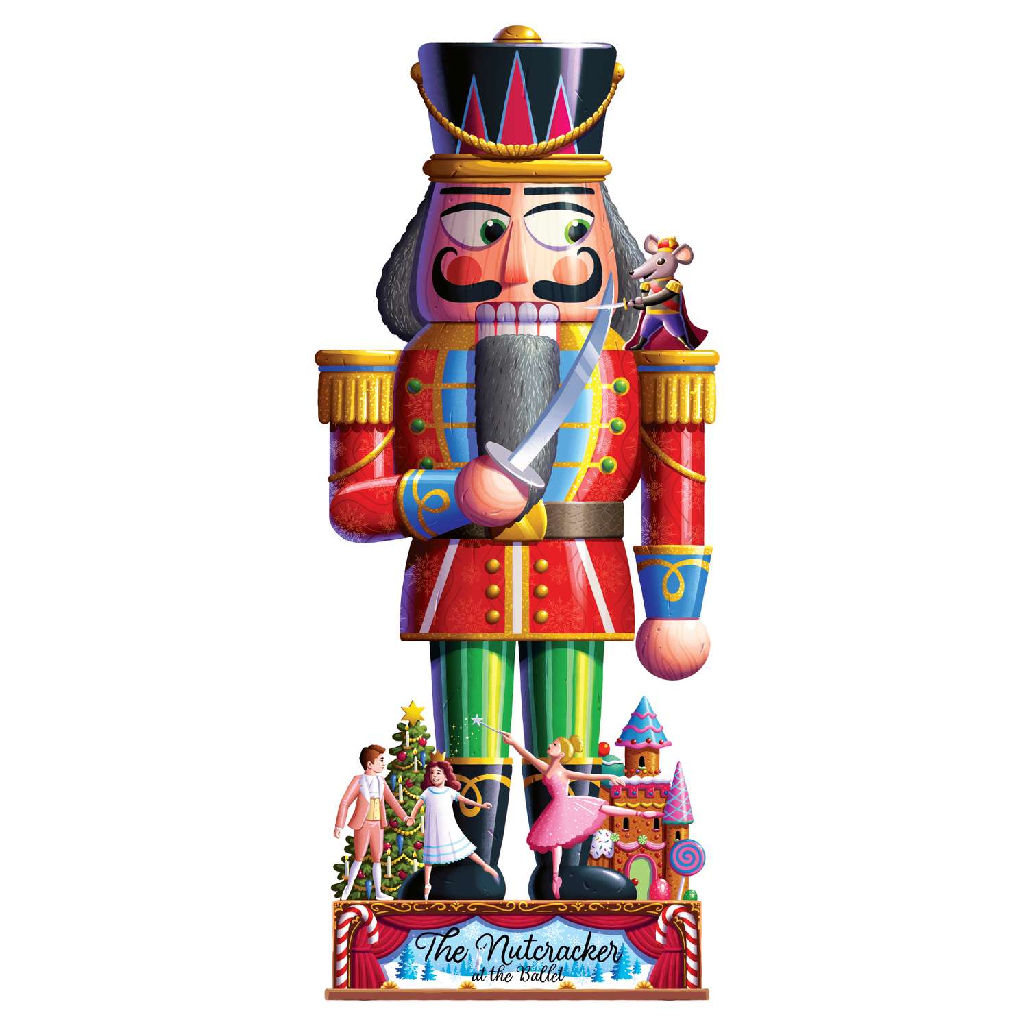 Nutcracker at the Ballet | Luxury Wood Puzzle - Large Size