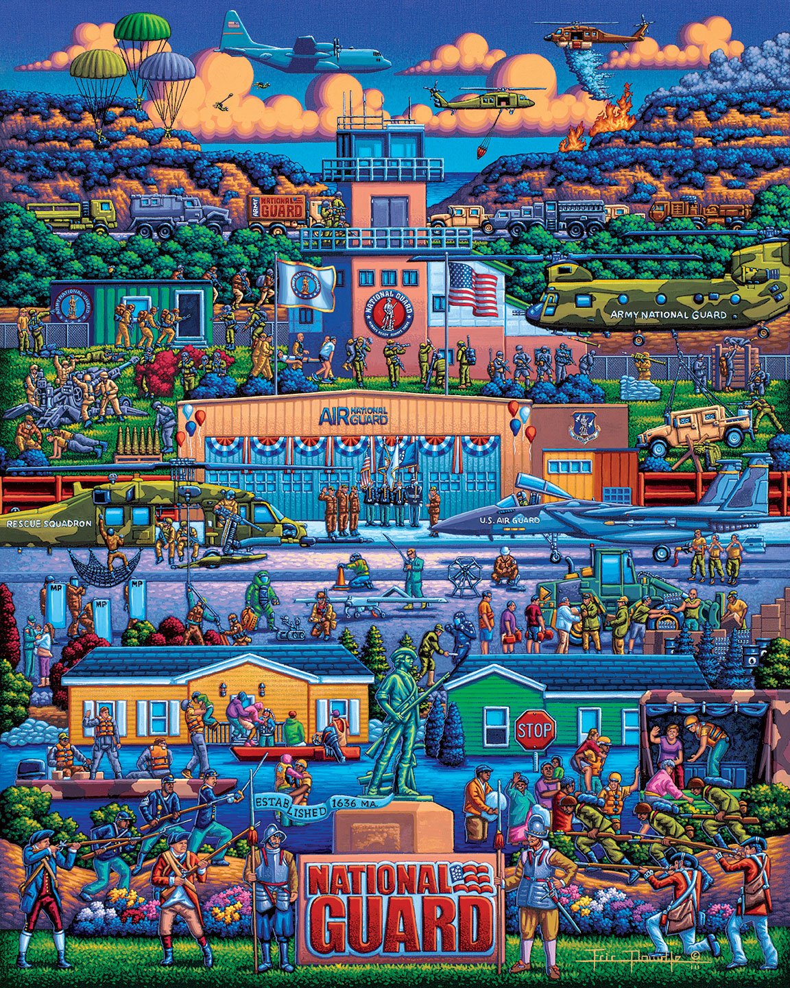 U.S. National Guard Fine Art