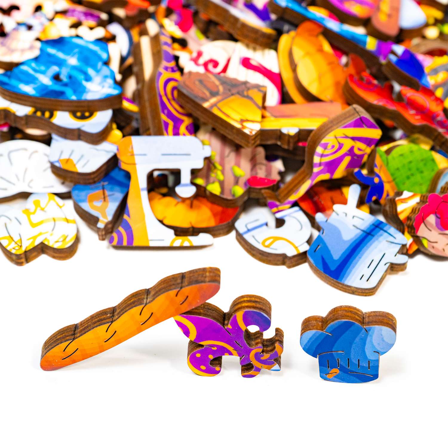 Chef Francois | Luxury Wood Puzzle - Large Size