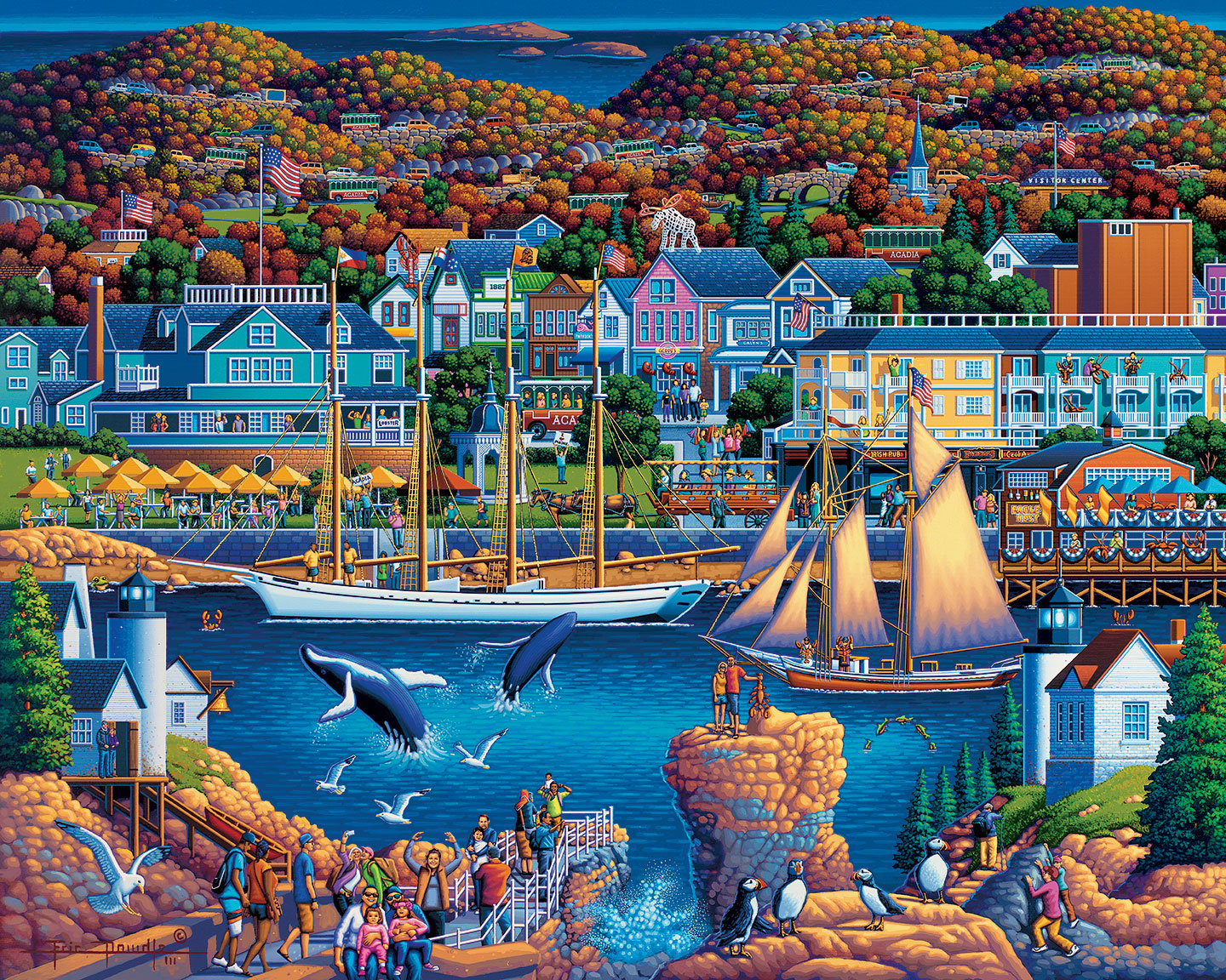 Acadia National Park | 210 Piece Personal Puzzle
