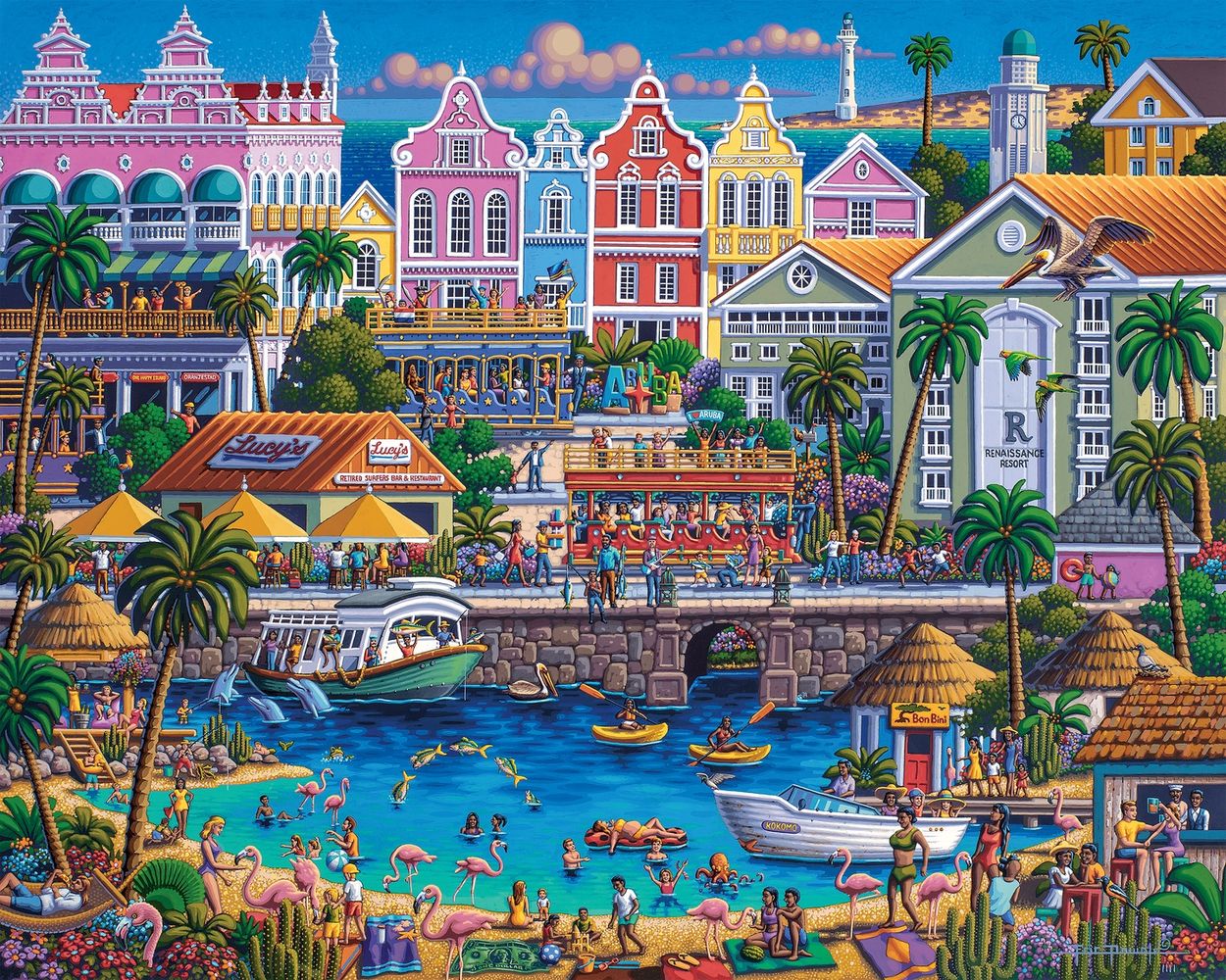 Aruba - Wooden Puzzle