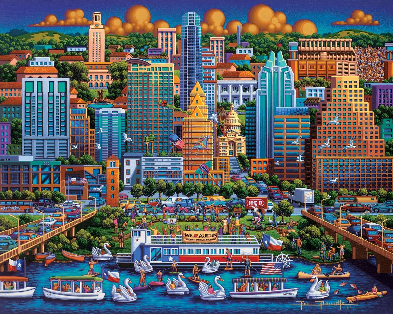 Austin - Wooden Puzzle