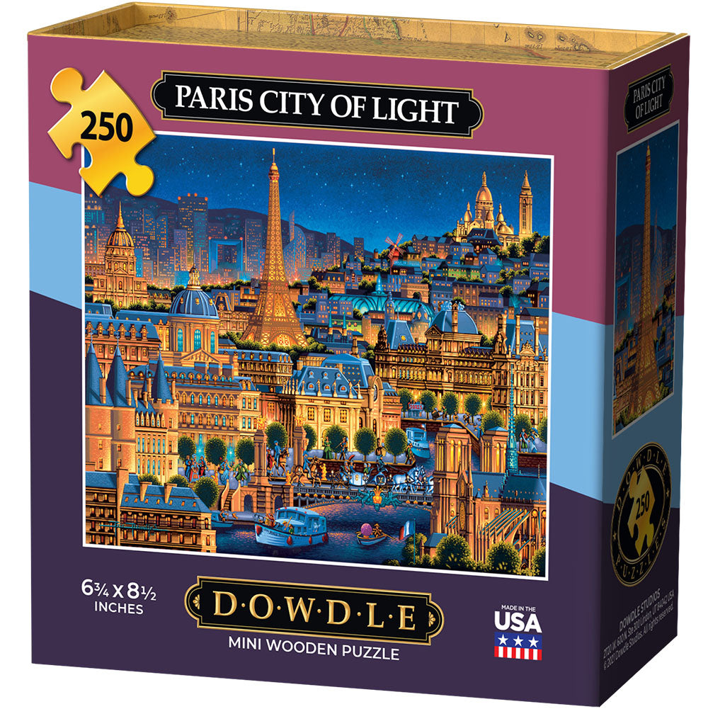Paris City of Light - Mini Puzzle - 250 Piece