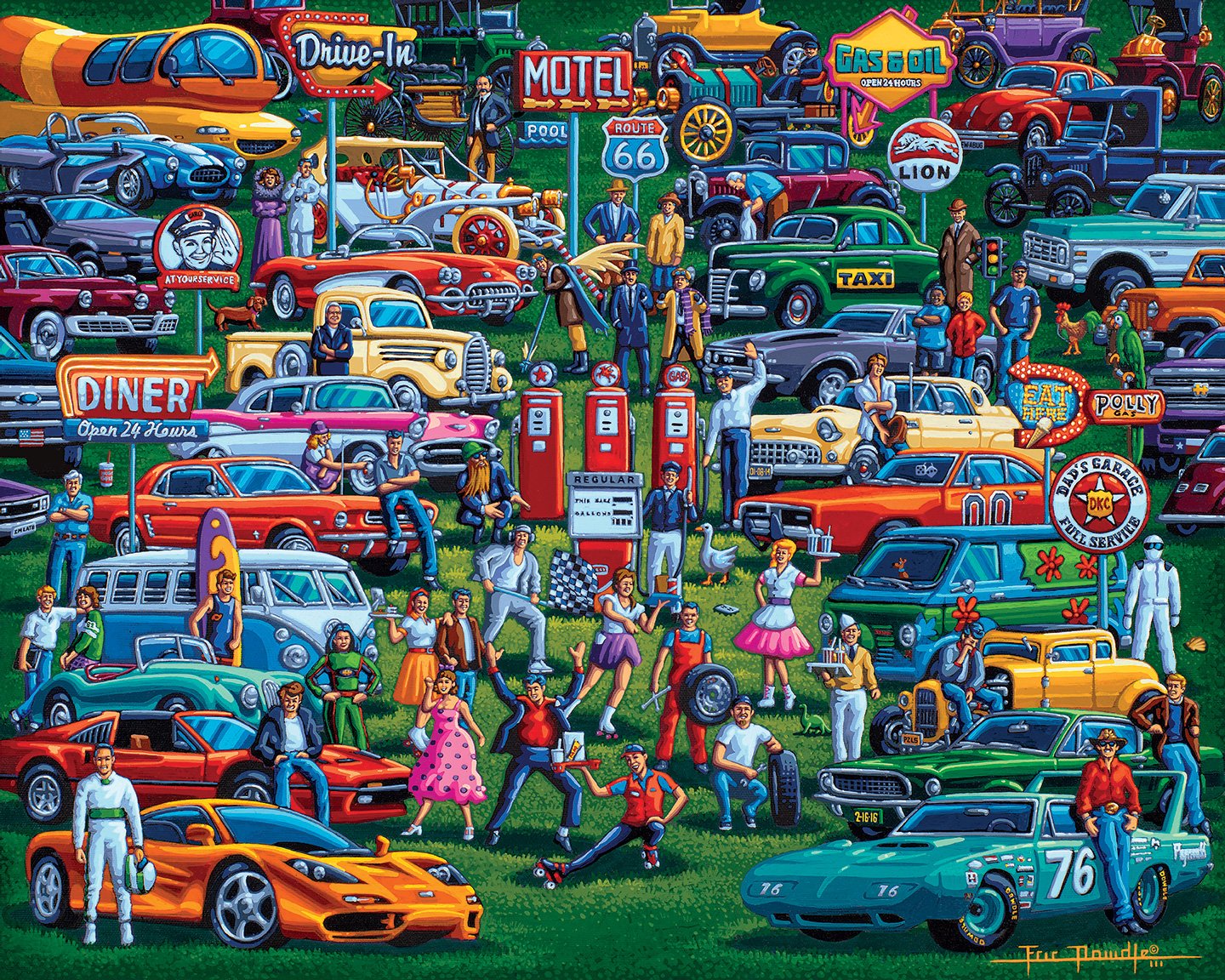 History of Cars | 500 Piece