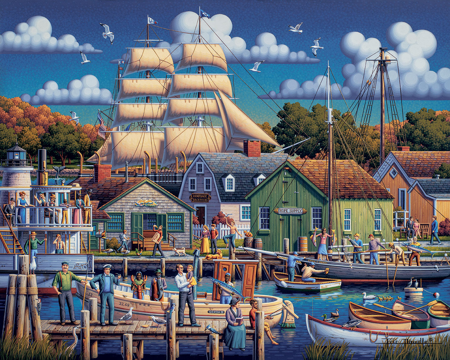 Mystic Seaport | 500 Piece
