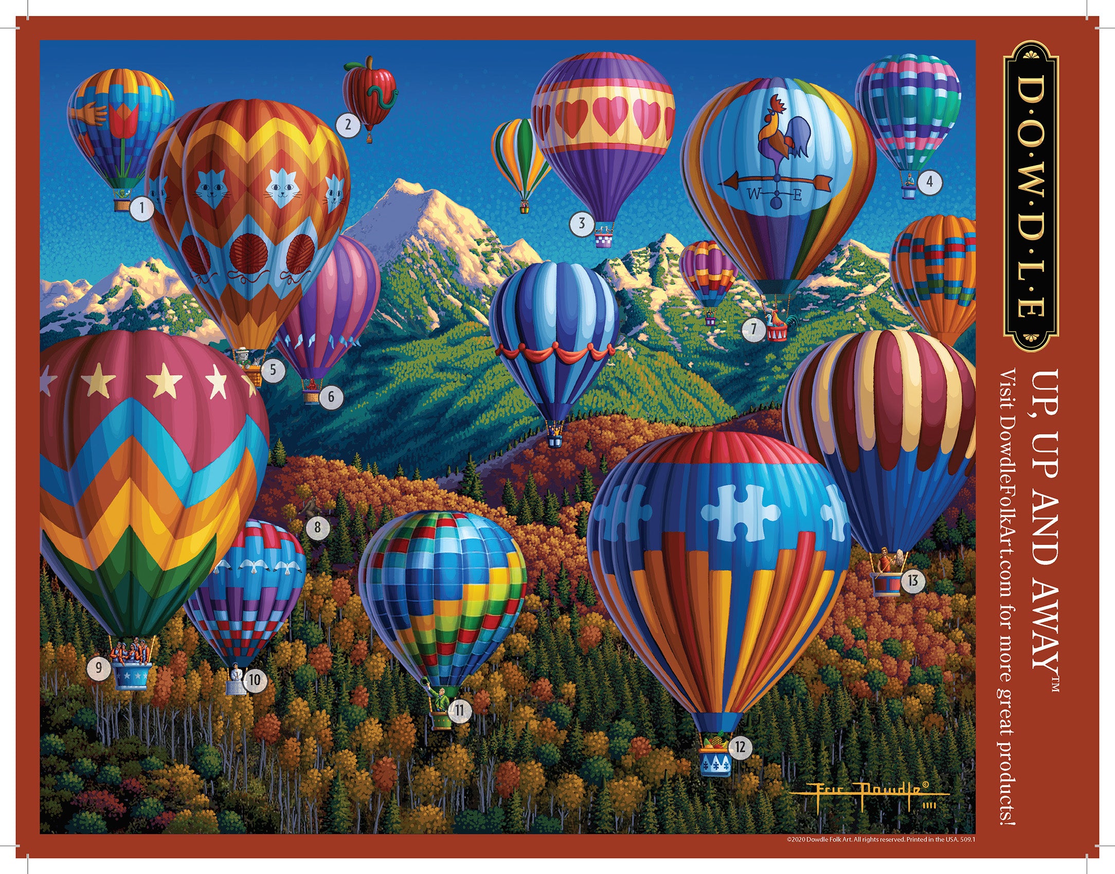Up, Up and Away | 500 Piece