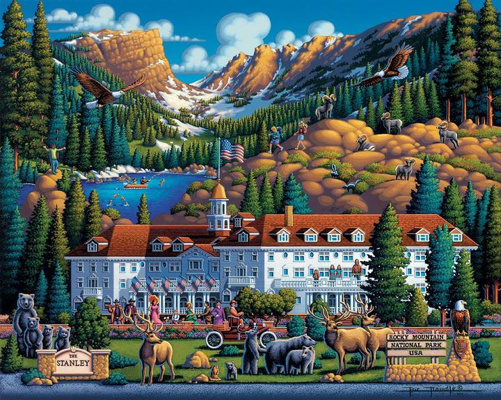Rocky Mountain National Park - Mini Puzzle - 250 Piece