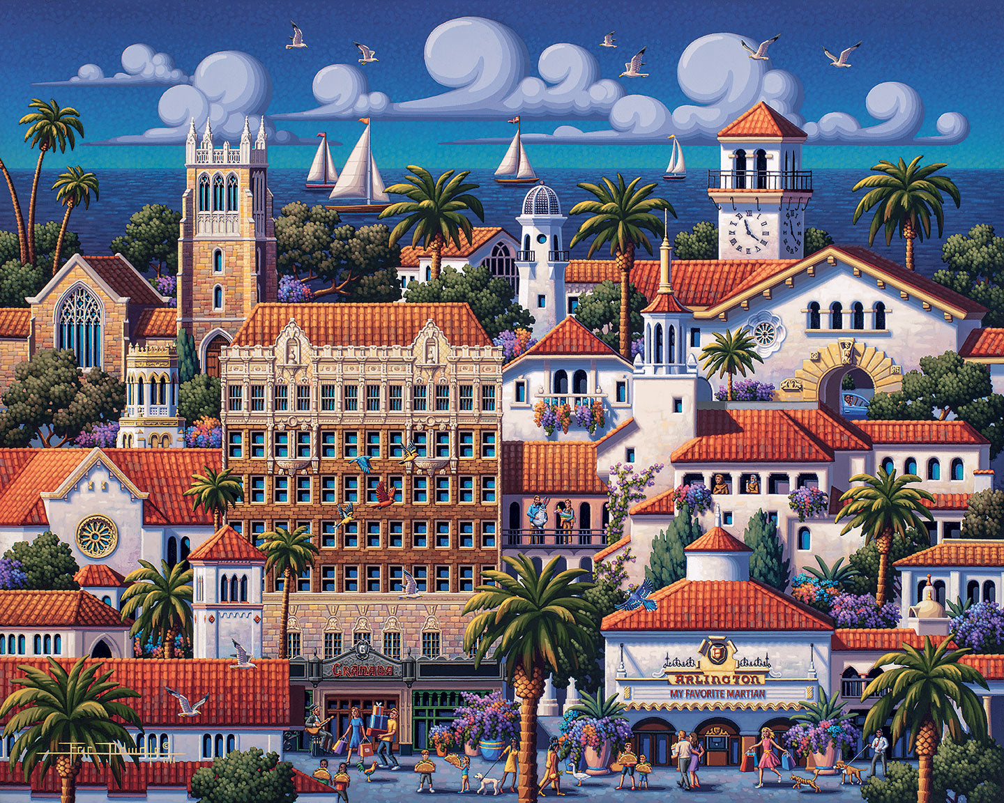 Santa Barbara Downtown | Dowdle Fine Art