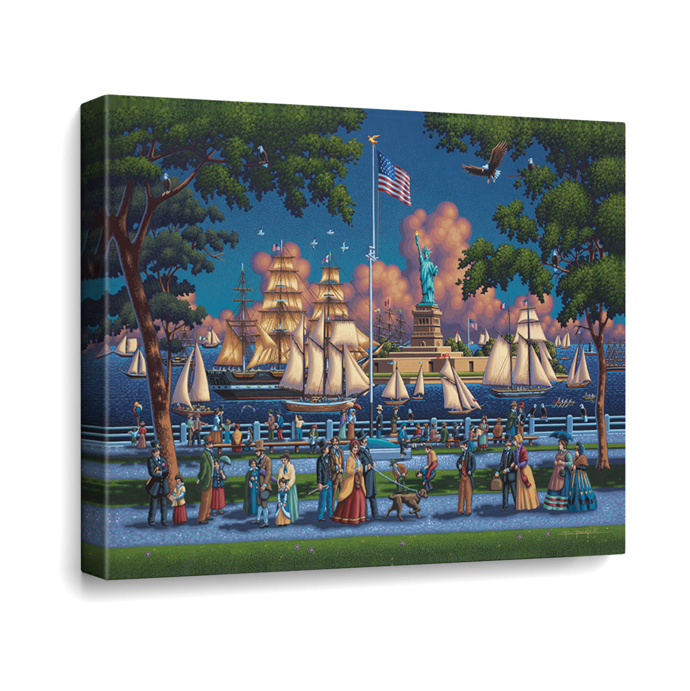 Statue of Liberty - Wooden Puzzle