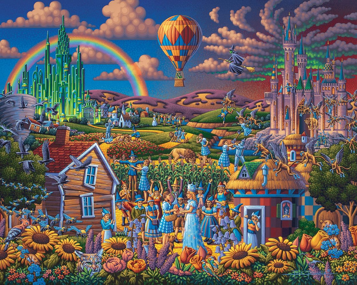 Wizard of Oz - Wooden Puzzle