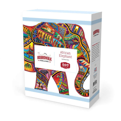 African Elephant | Luxury Wood Puzzle - Jumbo Size