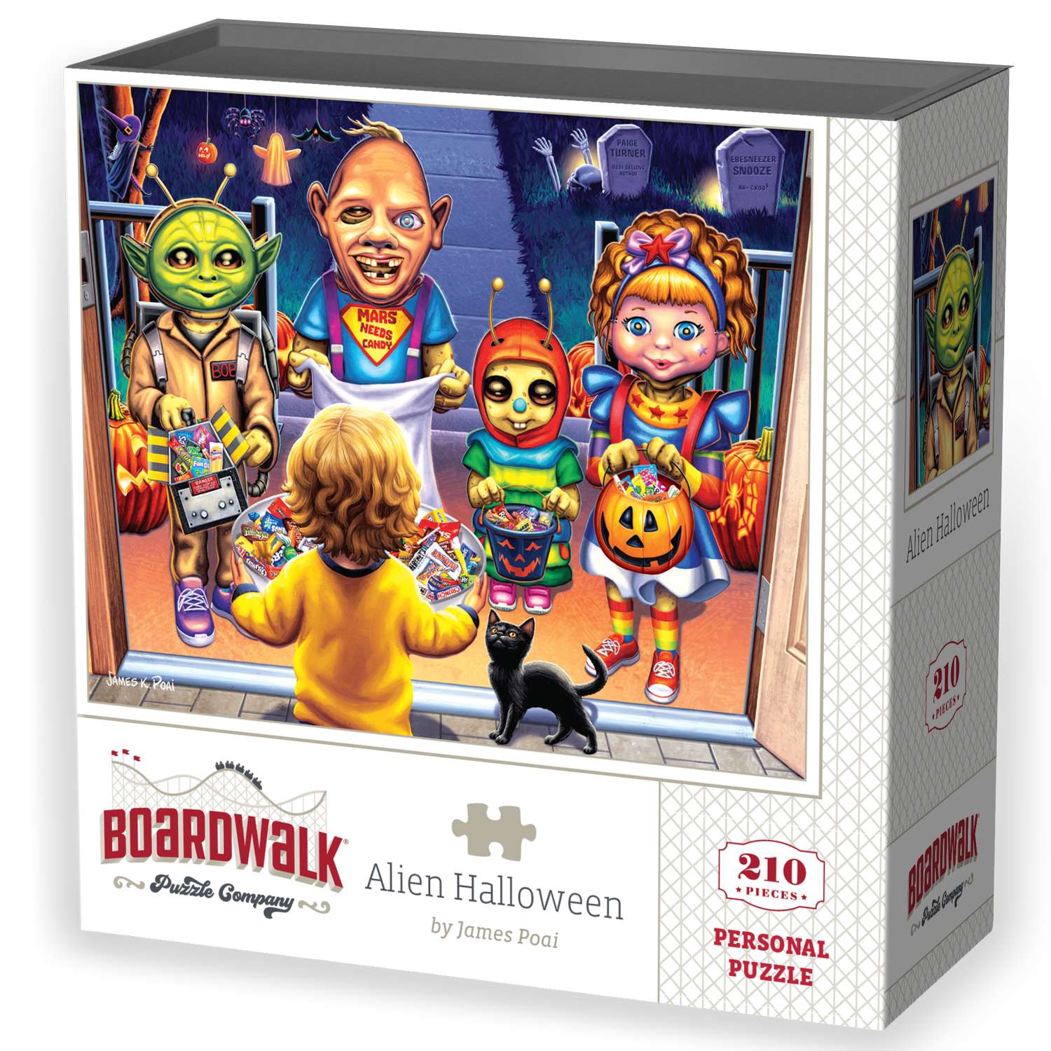 Alien Halloween | 210 Piece Personal Puzzle
