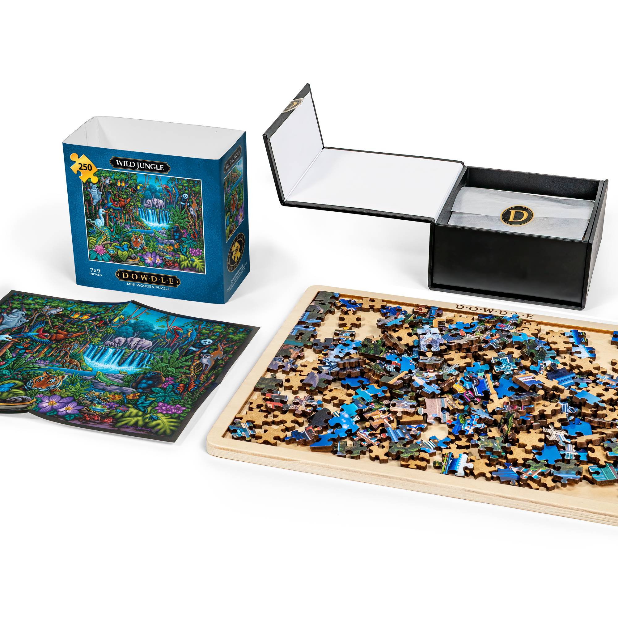 Animals - 4-Pack Mini Puzzles