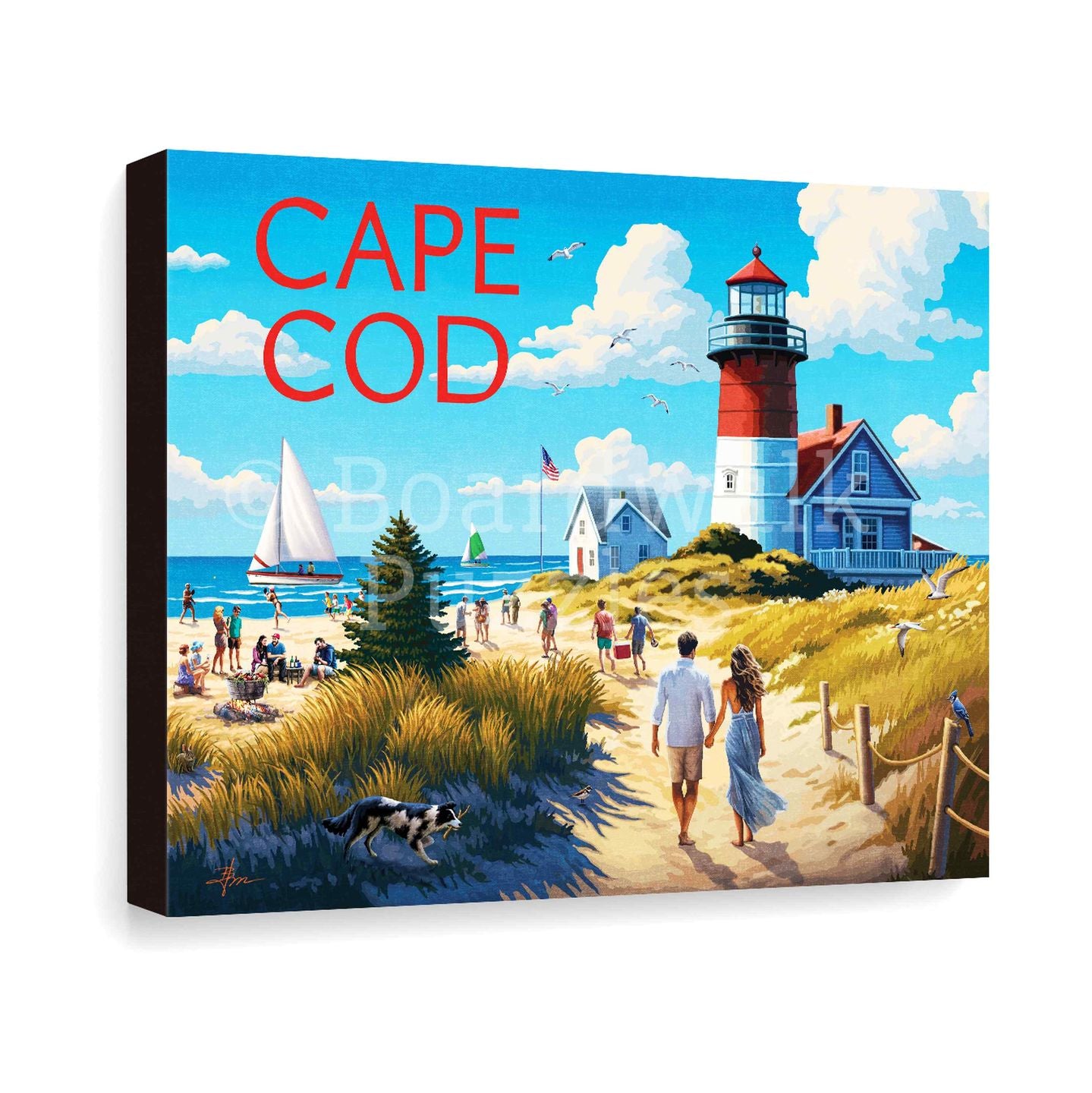 Cape Cod | Boardwalk Fine Art