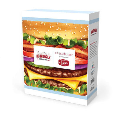 Cheeseburger | Luxury Wood Puzzle - Large Size