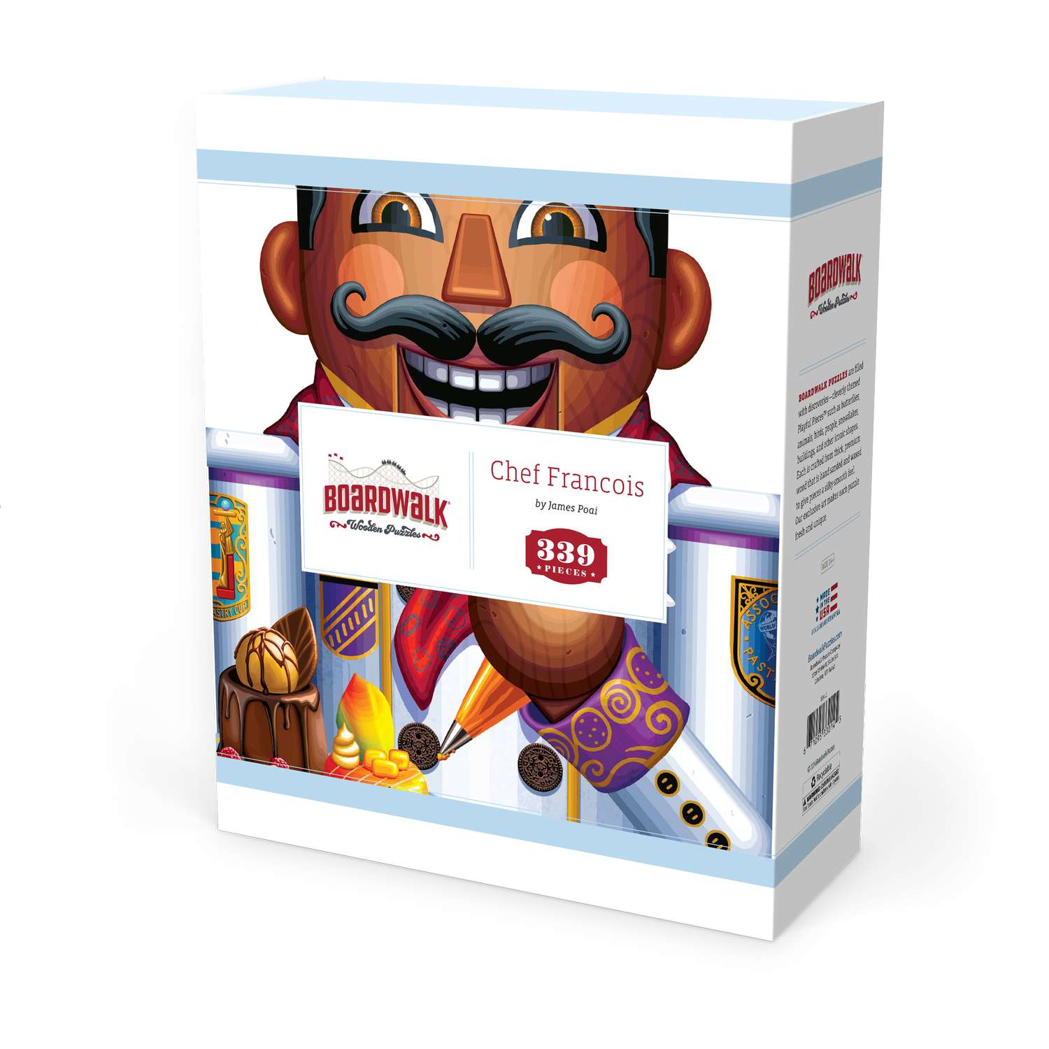 Chef Francois | Luxury Wood Puzzle - Large Size