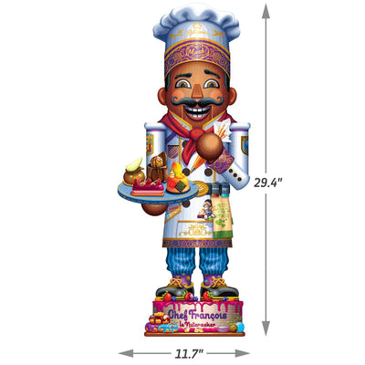 Chef Francois | Luxury Wood Puzzle - Large Size