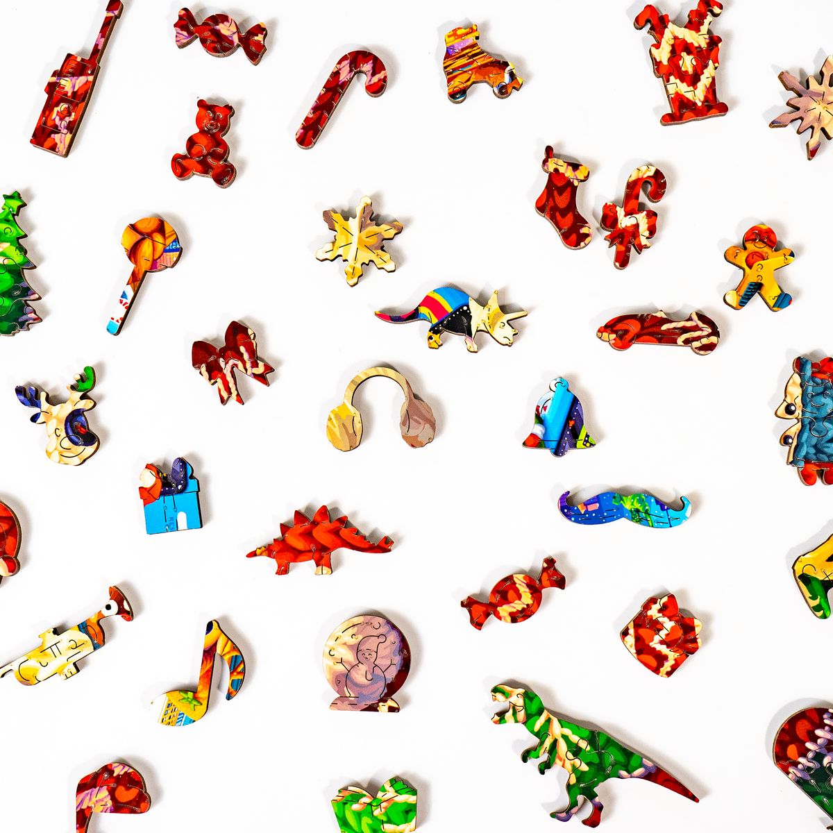 Christmas Stocking | Luxury Wood Puzzle - Large Size