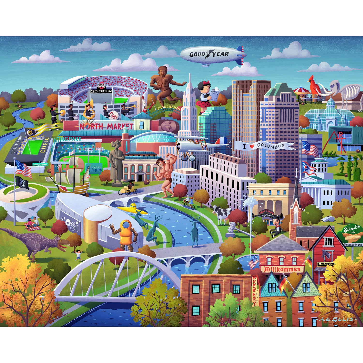 Columbus, Ohio | 500 Piece