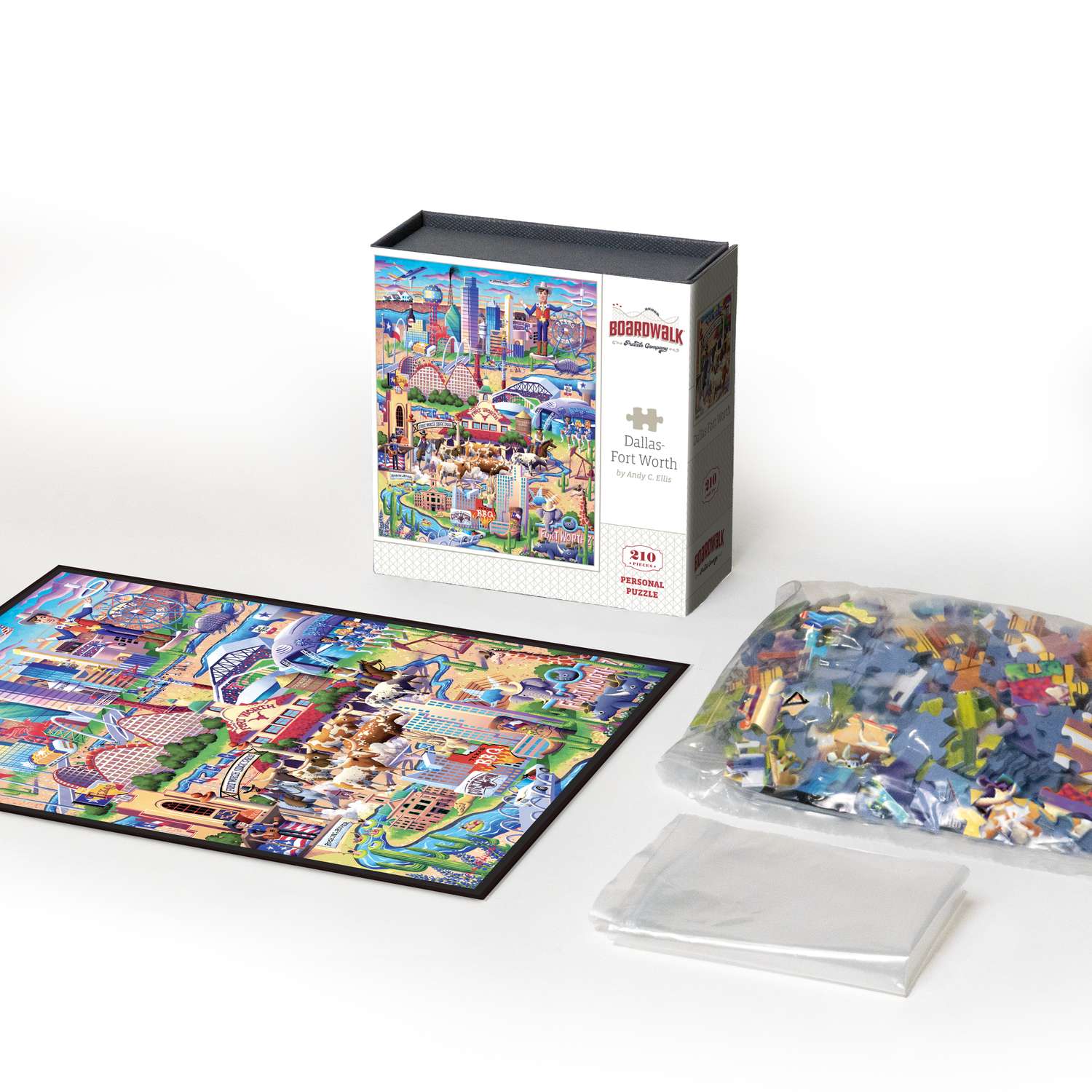 Dallas - Fort Worth | 210 Piece Personal Puzzle