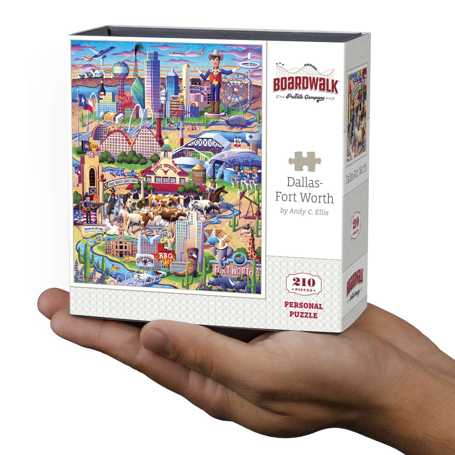 Dallas - Fort Worth | 210 Piece Personal Puzzle