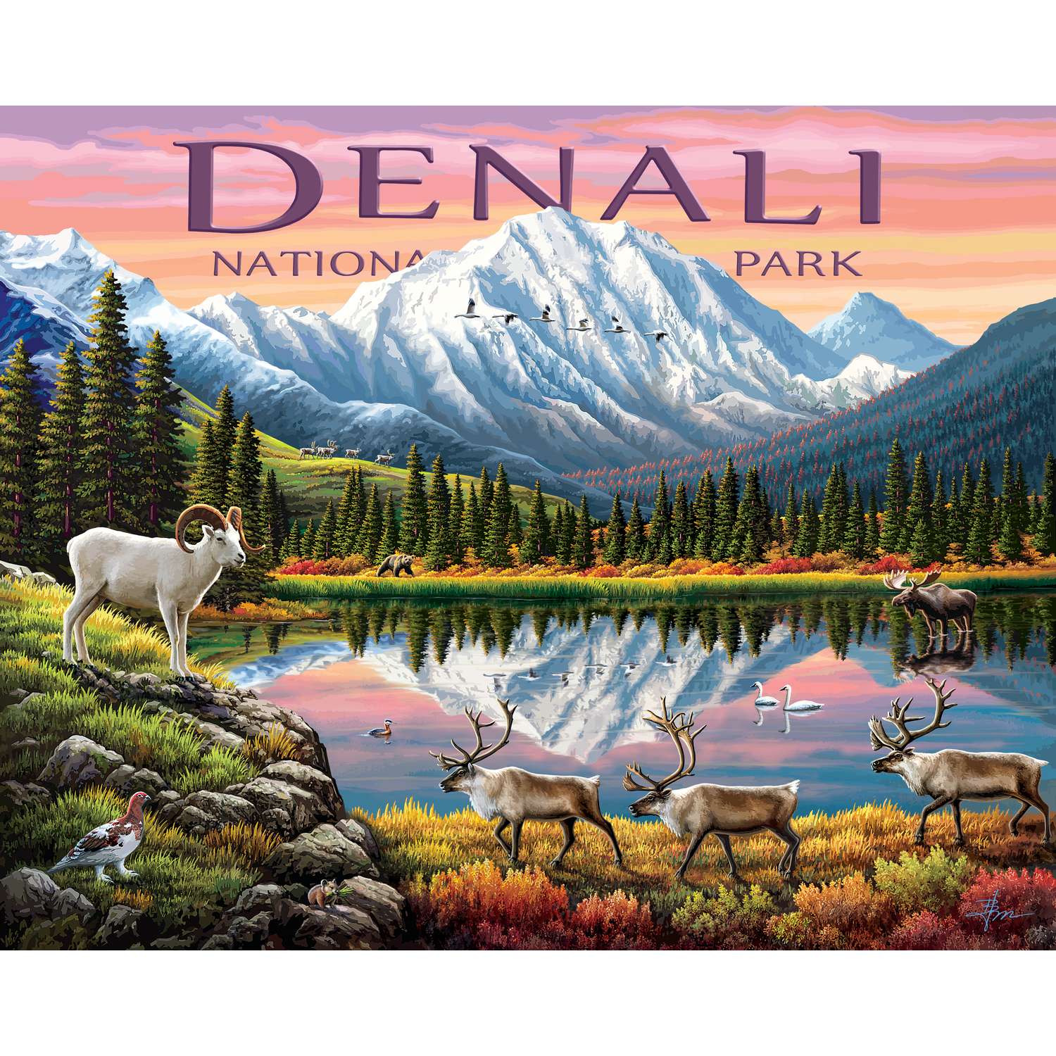 Denali National Park | 210 Piece Personal Puzzle