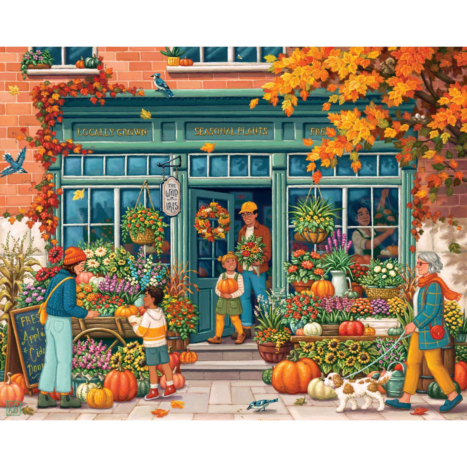 Flower Shop | 210 Piece Personal Puzzle