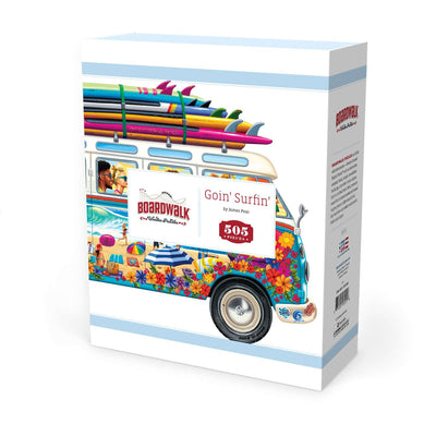 Goin' Surfin' | Luxury Wood Puzzle - Jumbo Size