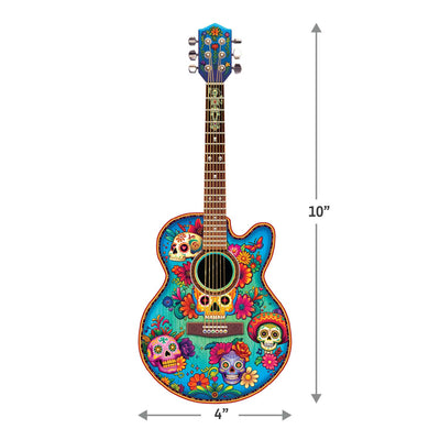 Guitar Calavera - Fun Size