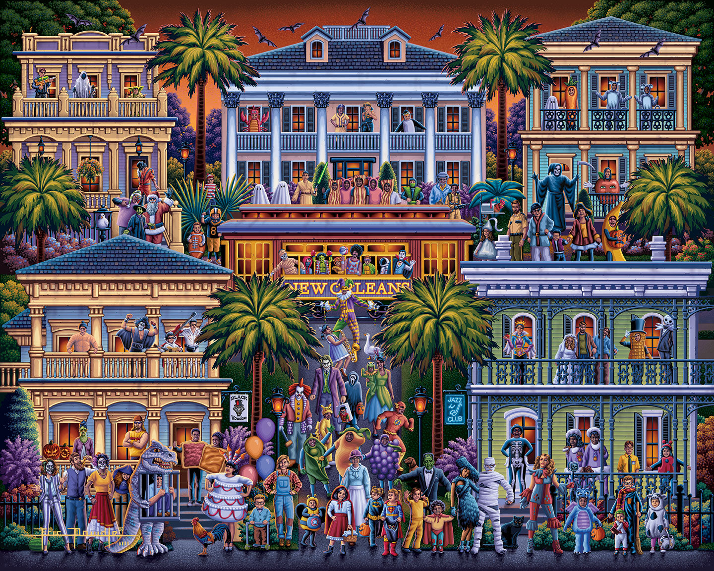 Halloween Cajun Style | Dowdle Fine Art