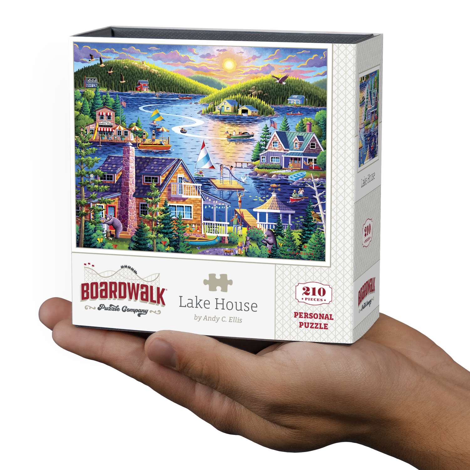 Lake House | 210 Piece Personal Puzzle