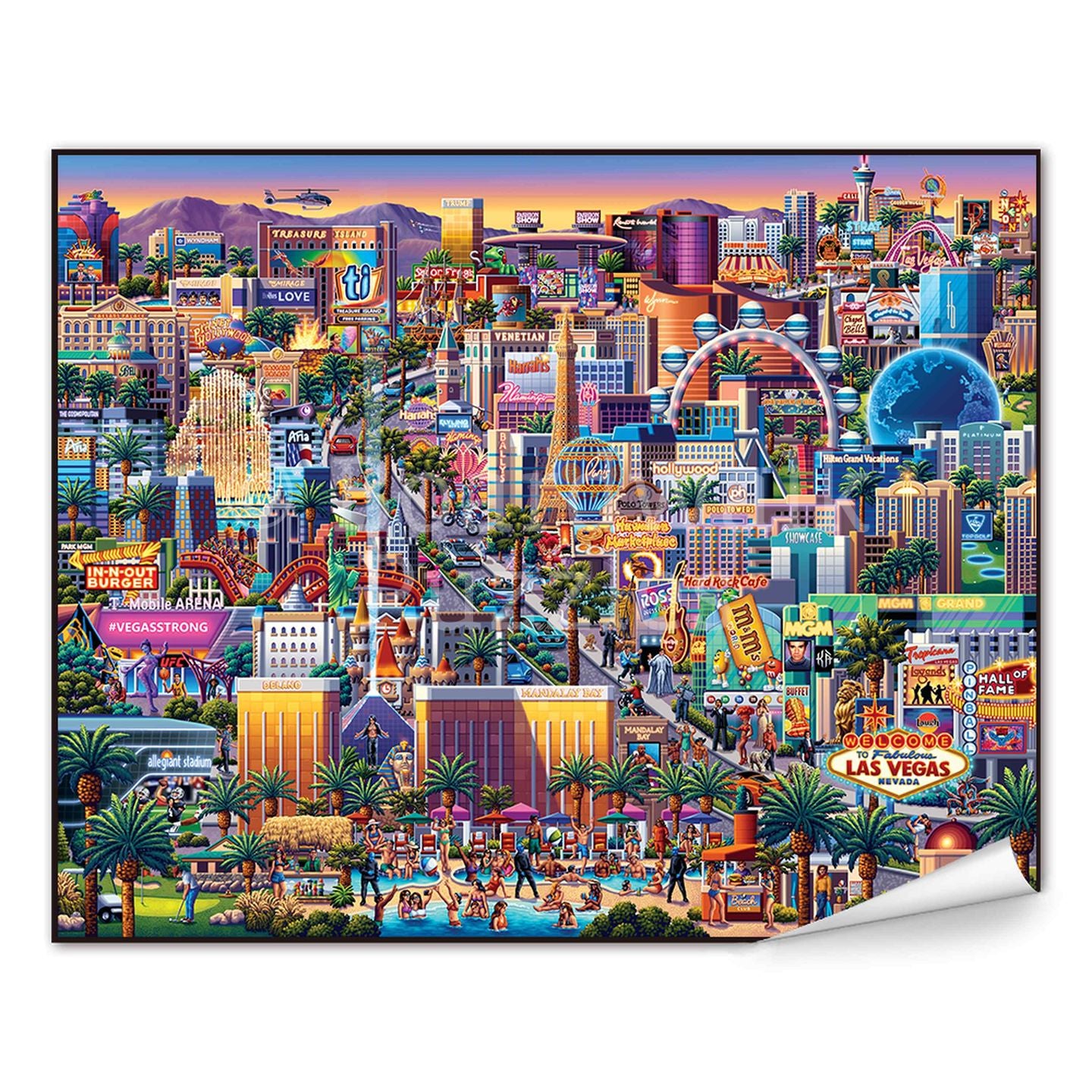 Las Vegas Strip | Boardwalk Fine Art
