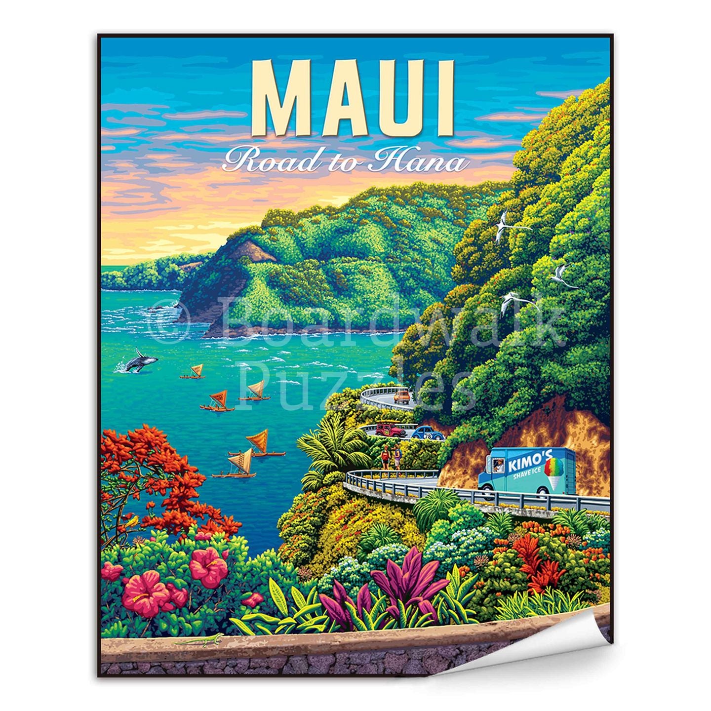 Maui Road to Hana | Boardwalk Fine Art