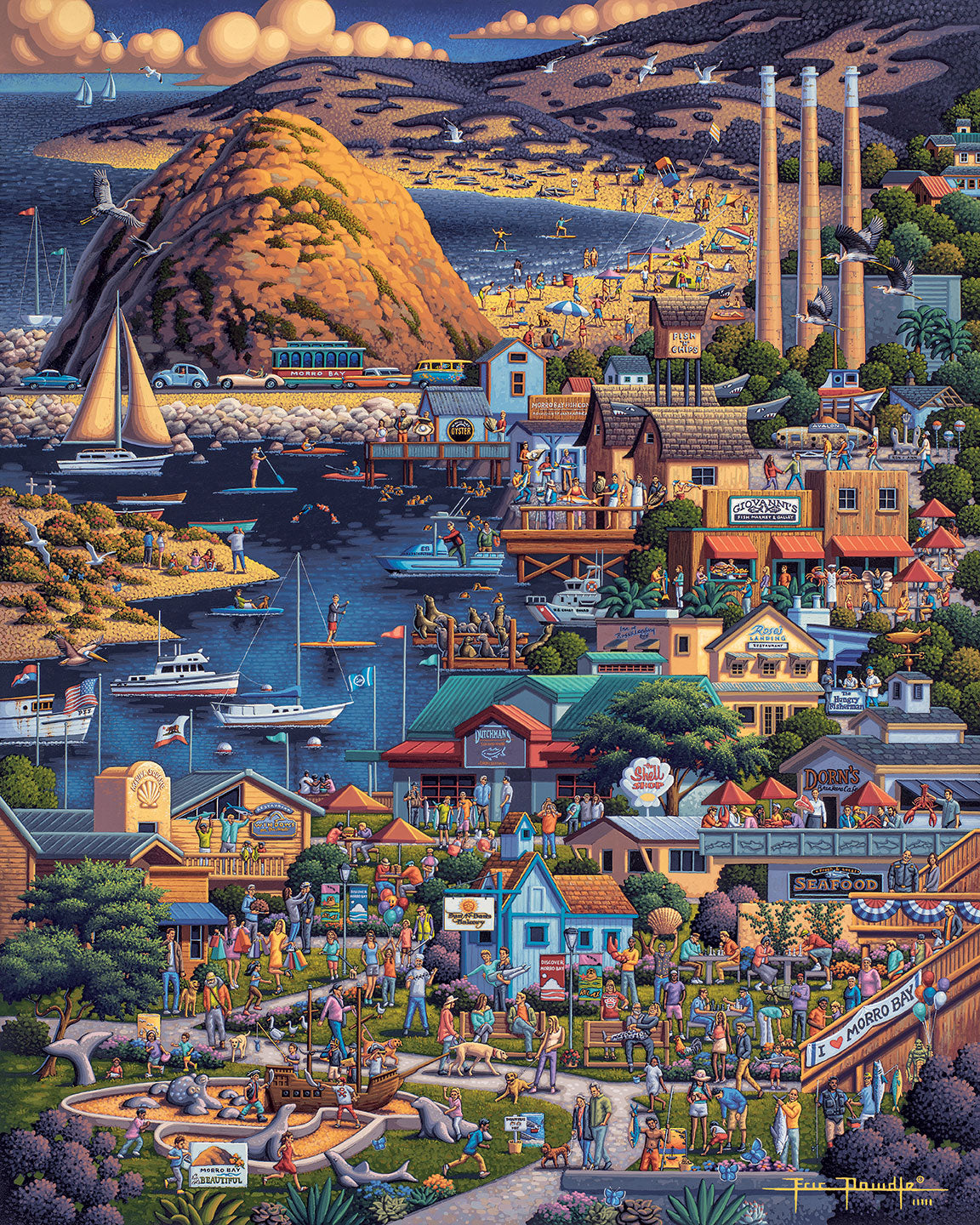 Morro Bay | 210 Piece Personal Puzzle